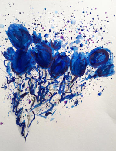 blaue Tulpen
